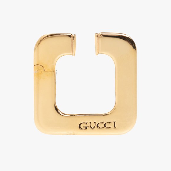 Gucci Small Square-Shaped Ear Cuff NEW IN BOX - Picture 1 of 2